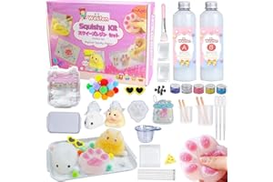 Wesfen Easy-to-Use Squishy Resin Kit - 1:1 AB Liquid Silicone, Taba Squishy Kit
