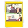 Lustige Geburtstagskarte Von NobleWorks – Cartoon-Design, 12,7 X 17,8 Cm Mit Umschlag
