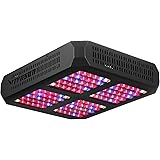 VIVOSUN 600W LED Grow Light Full Spectrum for Hydroponic Indoor Plants Growing Veg and Flowering (120PCS LED Diodes)