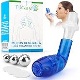 Tilcare Breathing Lung Exerciser Trainer - for Easier Breathing with Stronger Lungs - Drug-Free Respiratory Trainer