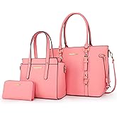 Montana West 3PCS Purses for Women Tote Bag and Wallet Set Shoulder Satchel Handbags