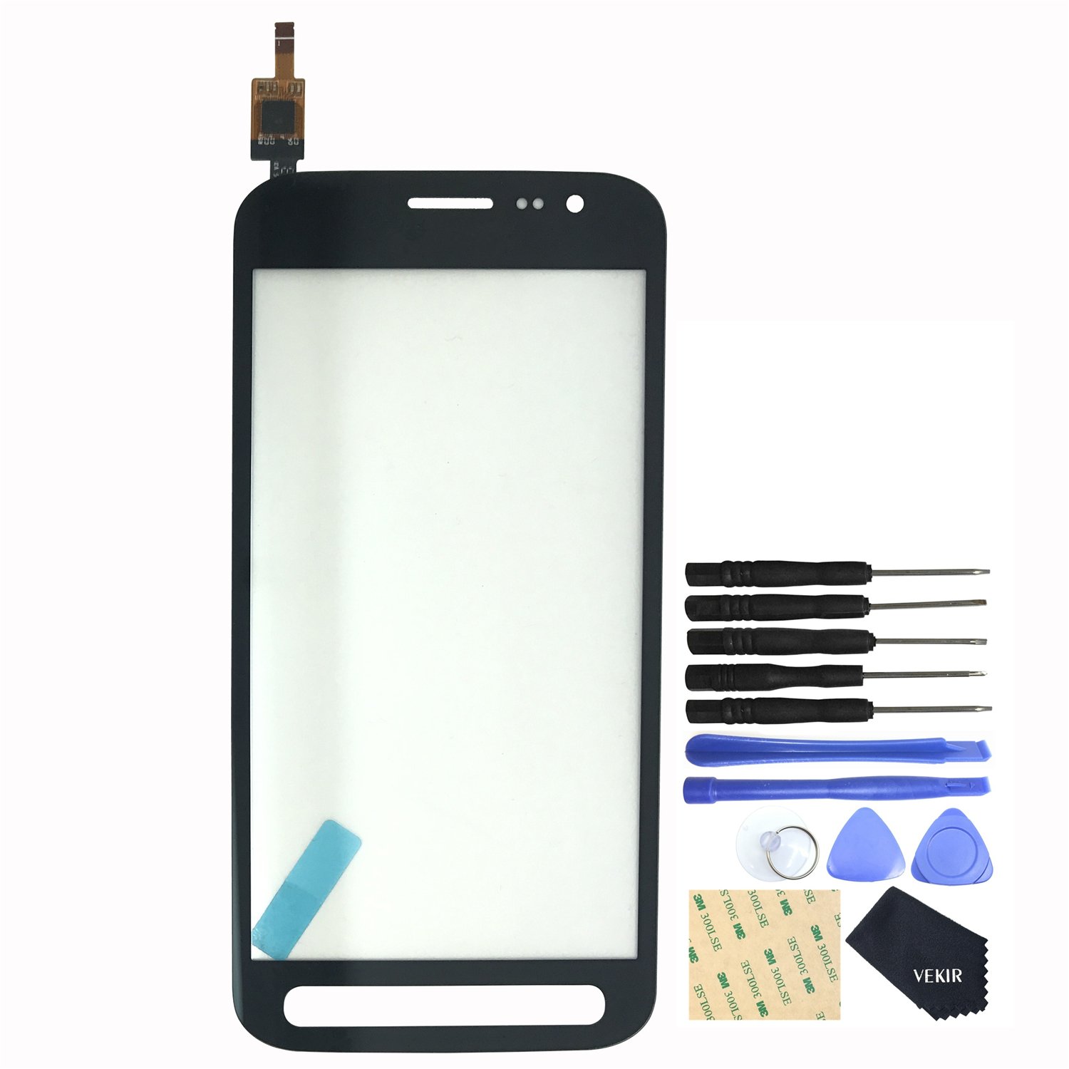 VEKIR Touch Repair Glass Screen for Samsung Galaxy Xcover 4 G390