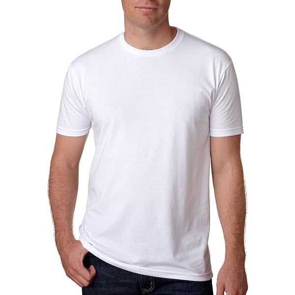 Next Level 6210 Men's Men's CVC Tee White | Amazon.com