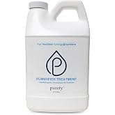 PUREFY Ultrasonic &amp; Evaporative Humidifier - 68 oz Hypoallergenic, Unscented, No Residue, Baby Safe, Auto Cleaning