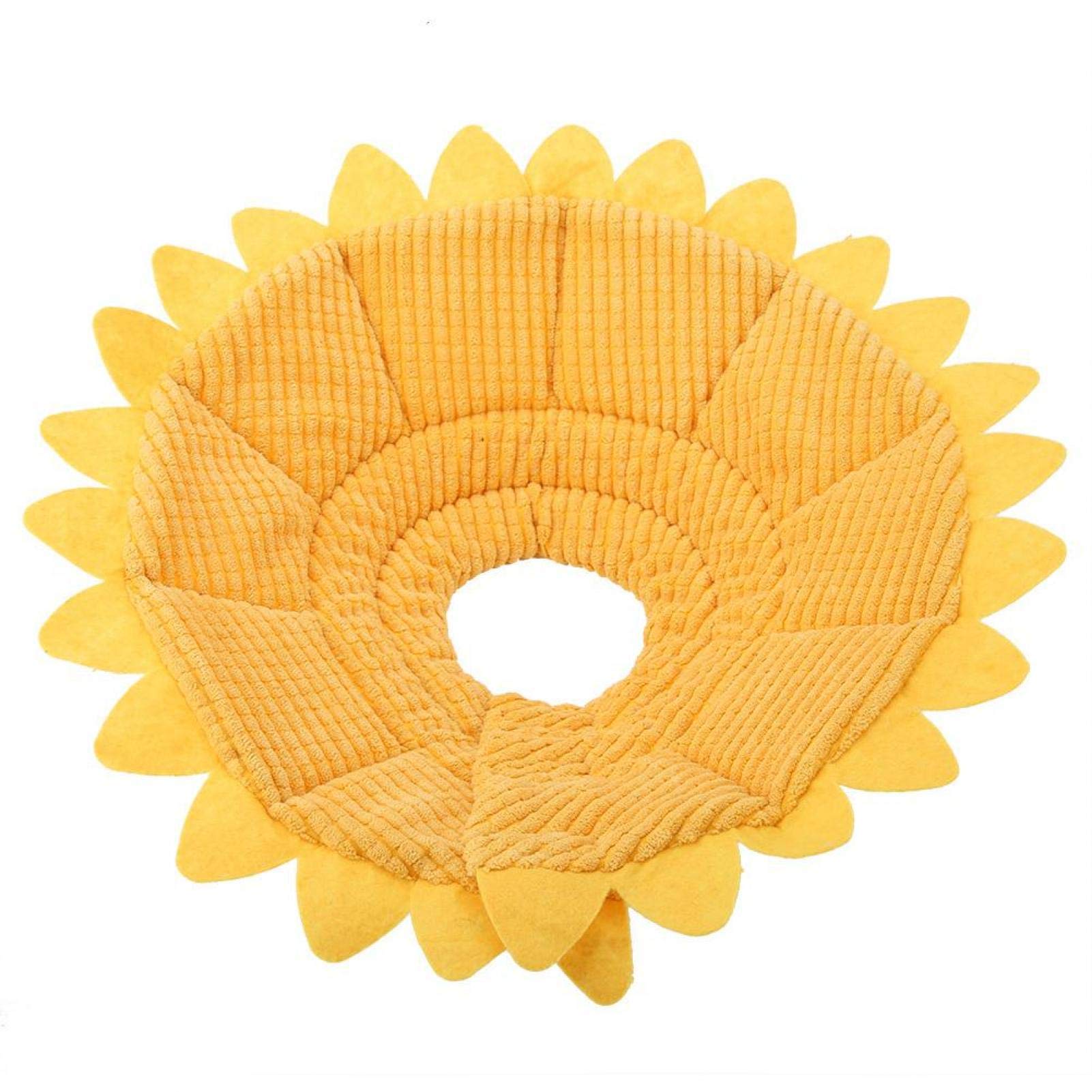 Adjustable Cotton Pet Protective Recovery Collar E-Collar Elizabeth Cone for Dogs and Cats (26-29cm)