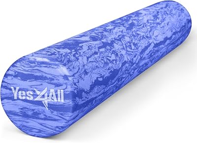 Yes4All Foam Roller Ultra Lightweight EVA Medium Density 30/45/60/90 cm