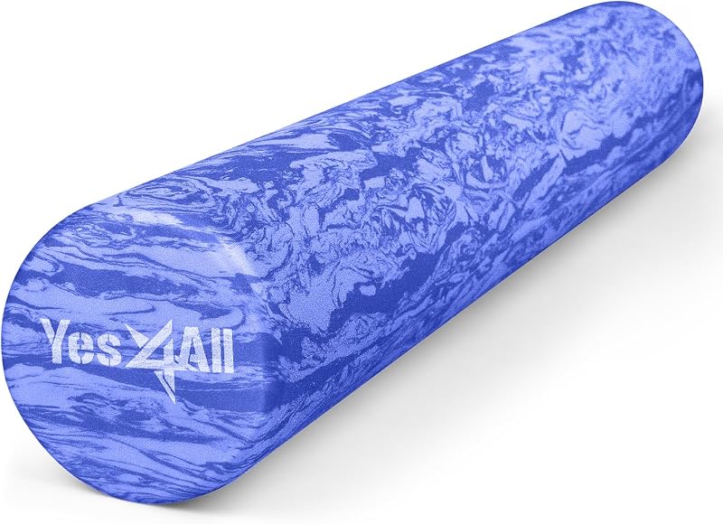 Yes4All Foam Roller Ultra Lightweight EVA Medium Density 30/45/60/90 cm