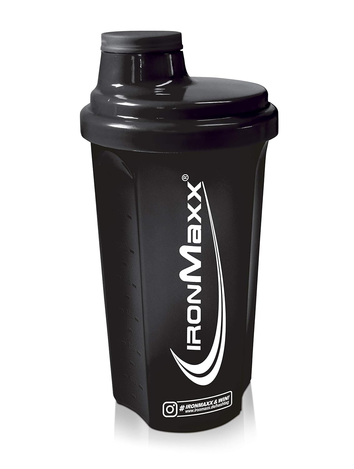 IronMaxx Powder Shaker with Sieve Black, 700 ml Amazon.co.uk Health