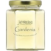 Gardenia Scented Blended Soy Candle | Long Lasting Spring Floral Fragrance | Hand Poured in The USA by Just Makes Scents