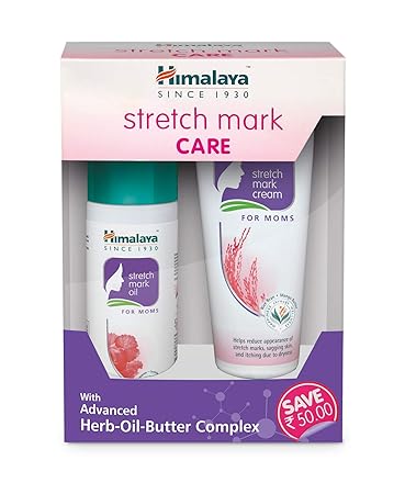 himalaya stretch mark oil and cream