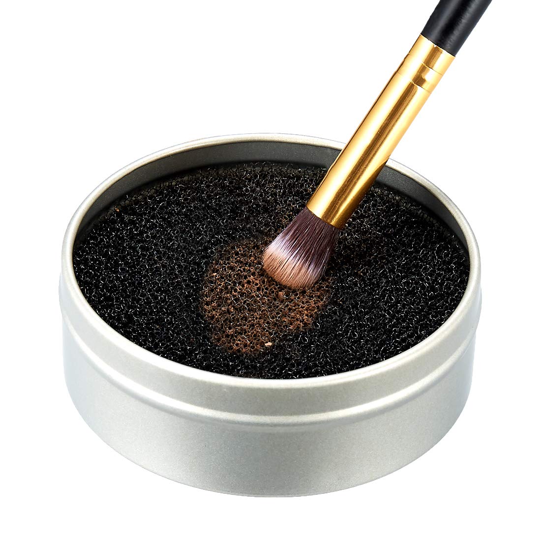 TailaiMei Color Removal Cleaner Sponge, Quickly & Easily Clean Makeup Brushes Without Water or Chemical Solutions Eliminating Drying Time - Switch Eyeshadow Colored Immediately: Beauty
