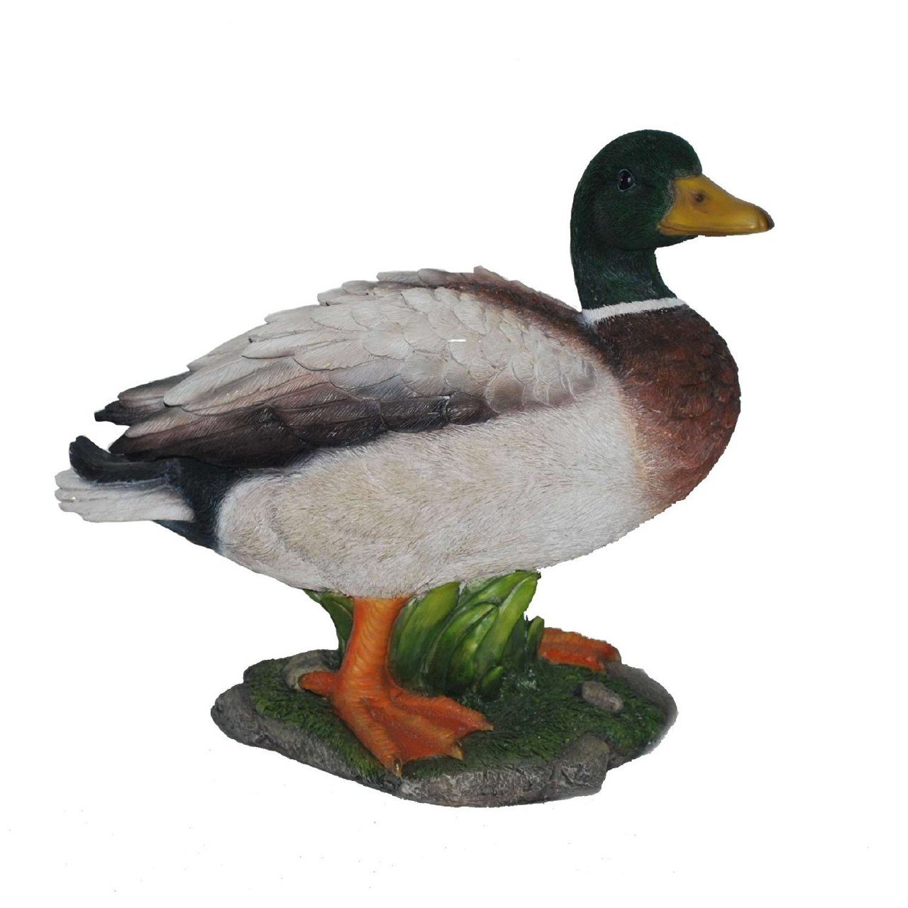 Vivid Arts Real Life Mallard Duck Garden Ornament (Size A)