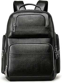 men's leather backpack amazon