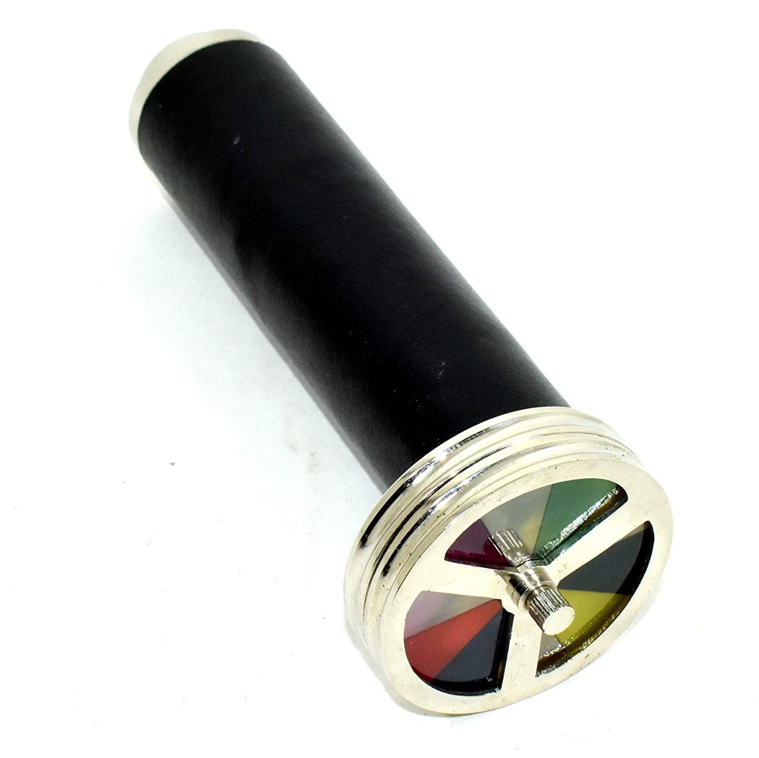 Kaleidoscopes Collectibles Antique Maritime Brass Double Wheel