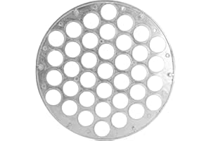Ravioli Dumpling Mold, 37 Holes Russian Dumplings Maker Pelmeni Metal Mold for Making Dumplings Ravioli