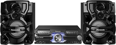 Panasonic SC-AKX710E-K 2000W Megasound Hi-Fi System Bluetooth Karaoke Black