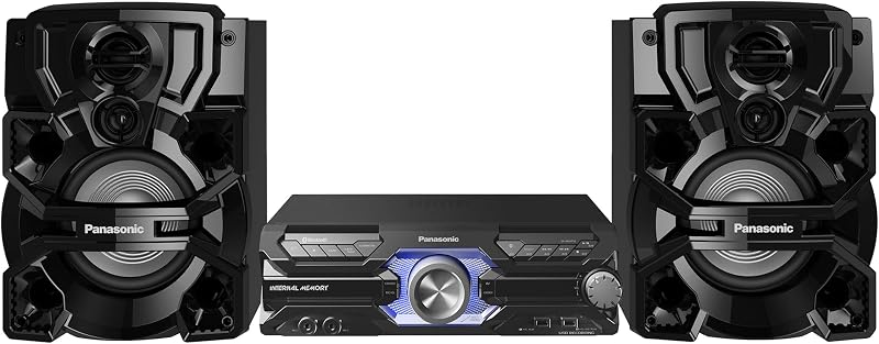 Panasonic SC-AKX710E-K 2000W Megasound Hi-Fi System Bluetooth Karaoke Black