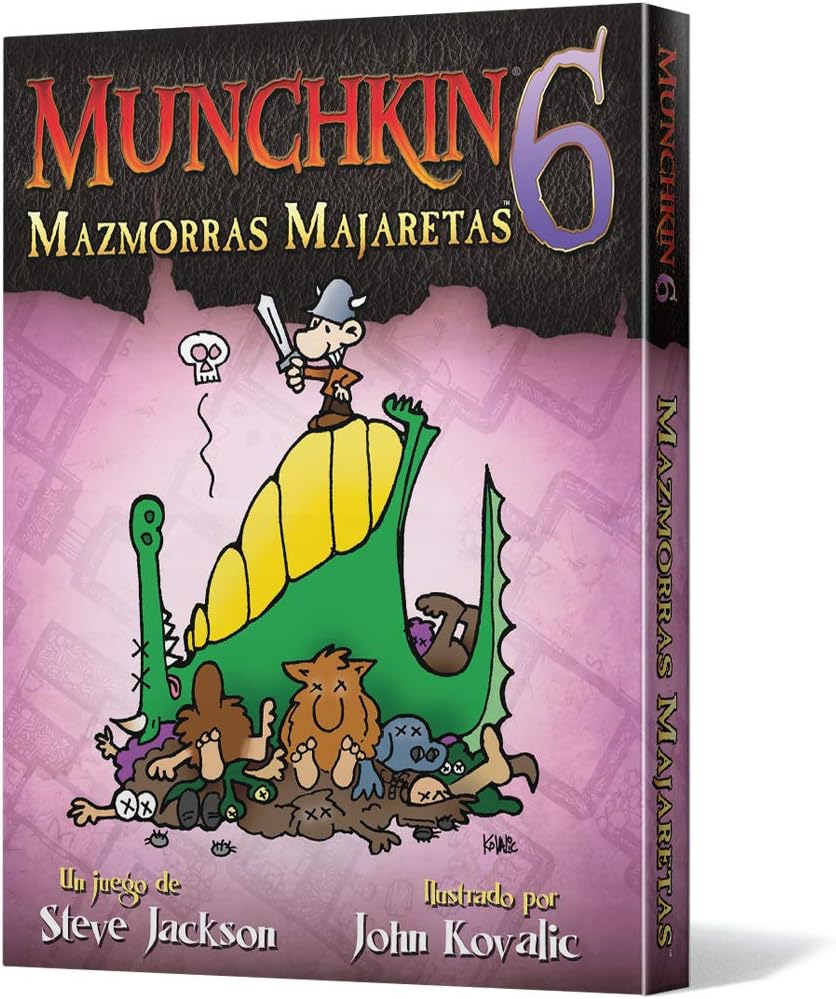 Edge Entertainment Munchkin 6: Mazmorras Majaretas (EESJMU06): Amazon.es: Juguetes y juegos