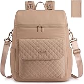 LOVEVOOK Diaper Bag Backpack, 3 in 1 Baby Bag with Changing Pad & Detachable Straps, Large Diaper Backpack for Mom Dad with Stroller Buckles