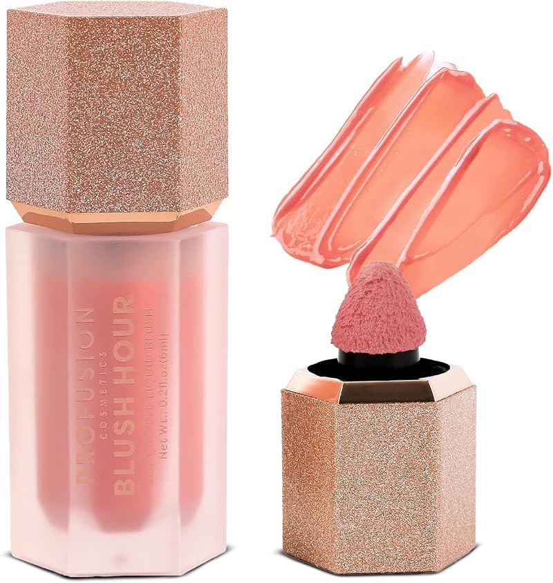 Profusion Cosmetics Blush Hour Liquid Blush Natural Matte Finish Buildable