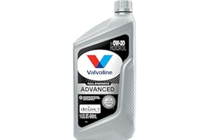 Valvoline Advanced Full Synthetic SAE 0W-20 Motor Oil 1 QT