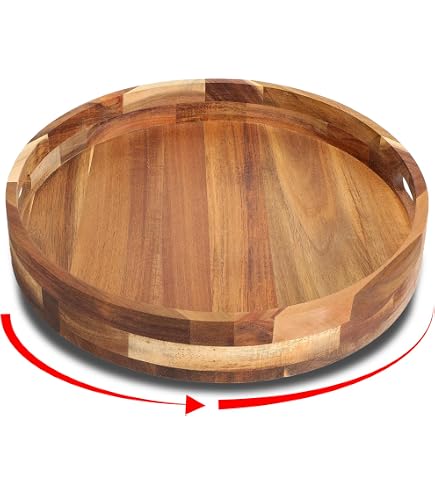 Amazon.com: Gourmet Basics by Mikasa 5261665 Square Lazy Susan
