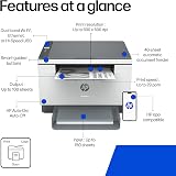 HP LaserJet M234dw Wireless Black & White Multi-function Printer view 4