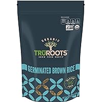 truRoots Organic Germinated Brown Rice, 14 Ounce Pouch