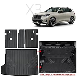 LJWAITO Cargo Liners & Backrest Mat for 2025 BMW