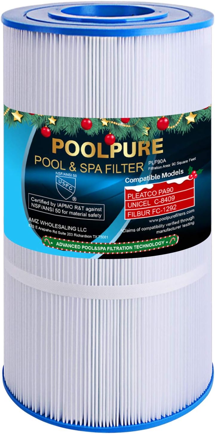 POOLPURE Pool Filter Replaces Hayward C900 C9002 Sta Clear Plus Series