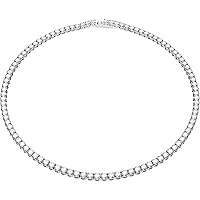 Amazon.com: Swarovski Millenia Tennis necklace, Octagon cut