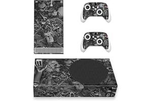 PlayVital Cyborg Wreck Custom Vinyl Skins for Xbox Series S, Wrap Decal Cover Stickers for Xbox Series S Console Controller