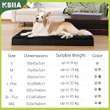 KSIIA Large Orthopedic Dog Bed 91x68x8cm Removable Cover Non Slip view 5
