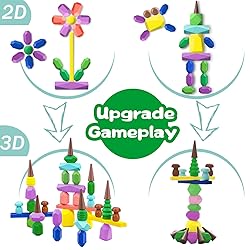 Toys for 3 Year Old Boys Girls, 36 PCS Colorful