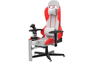 EG STARTS Flight Sim Chair Mounts Center Joystick Chair Mount T-Flight Hotas 4 & Warthog Flight Stick & T16000M FCS & TCA Sid