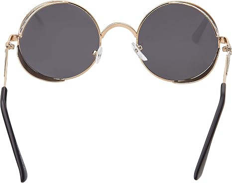 HatPanda Occhiali da sole rotondi polarizzati Steampunk Occhiali da sole  retrò per uomo e donna Donna Abbigliamento outlookplanningdevelopment.com.au