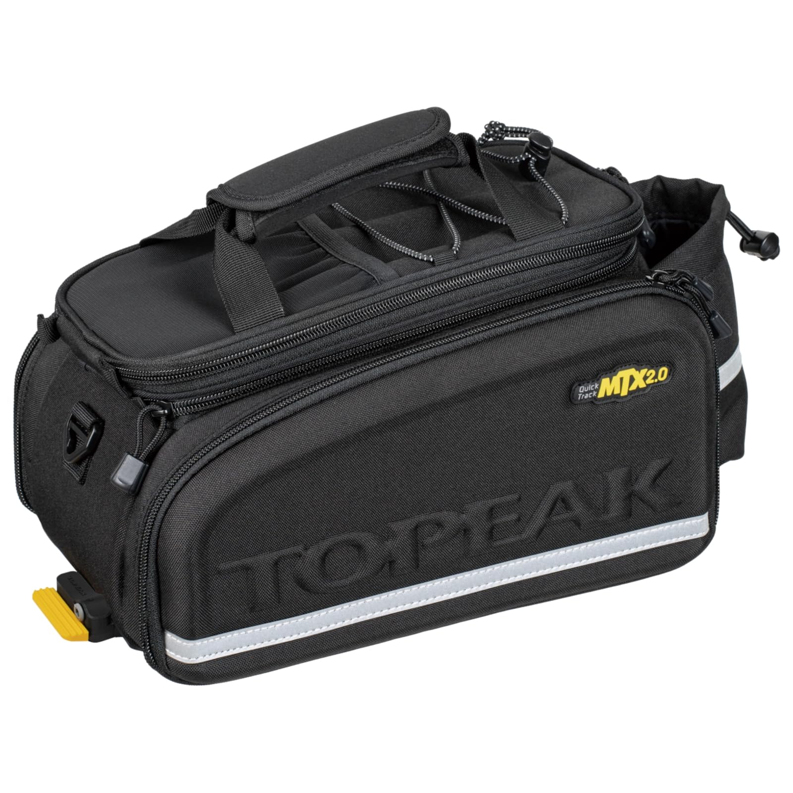 Topeak Unisex Adult DXP Trunk Bag - Black, 36 x 21.5-29 x 25 cm/22.6 Litre
