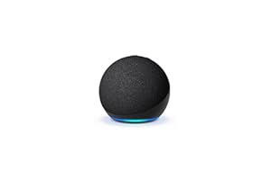 AMAZON ECHO & ALEXA Like-New Amazon Echo Dot, Vibrant sounding Alexa speaker, Great for bedrooms, dining rooms and offices, Charcoal