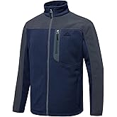 TBMPOY Men's Fleece Jackets Lightweight Full-Zip Fall Jacket Warm Winter Coats Outdoor Hiking with Pockets