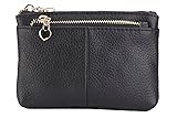 ZOOEASS Coin Purse Women Genuine Leather Zip Mini
