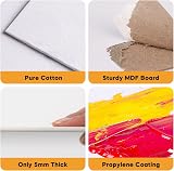 Conda Canvas for Painting 20x25 cm 24 Pack 100% Cotton Acid Free Prime view 7