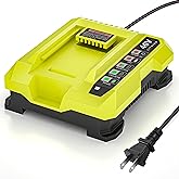 40V Charger for Ryobi 40V Battery,OP406A OP404 OP401 Battery Charger for Ryobi OP40602 OP40601 OP4050 OP40501 OP4050A OP4040 OP40401 OP4030 OP40301 OP40201 OP4026 OP40261 Charger
