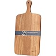 Paten Cutting Board,Acacia Serving Board, Wood Cutting Boards for Kitchen,Chopping Board with Grip Handle,Heavy Duty Cheese B