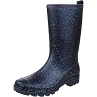 Litfun Women's Mid Calf Rain Boots Waterproof Lightweight Garden Shoes