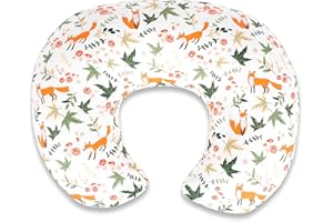 Nursing Pillow & Breastfeeding Pillow – Ergonomic C-Shape for Breastfeeding & Bottle Feeding, Standard Size Breathable with W