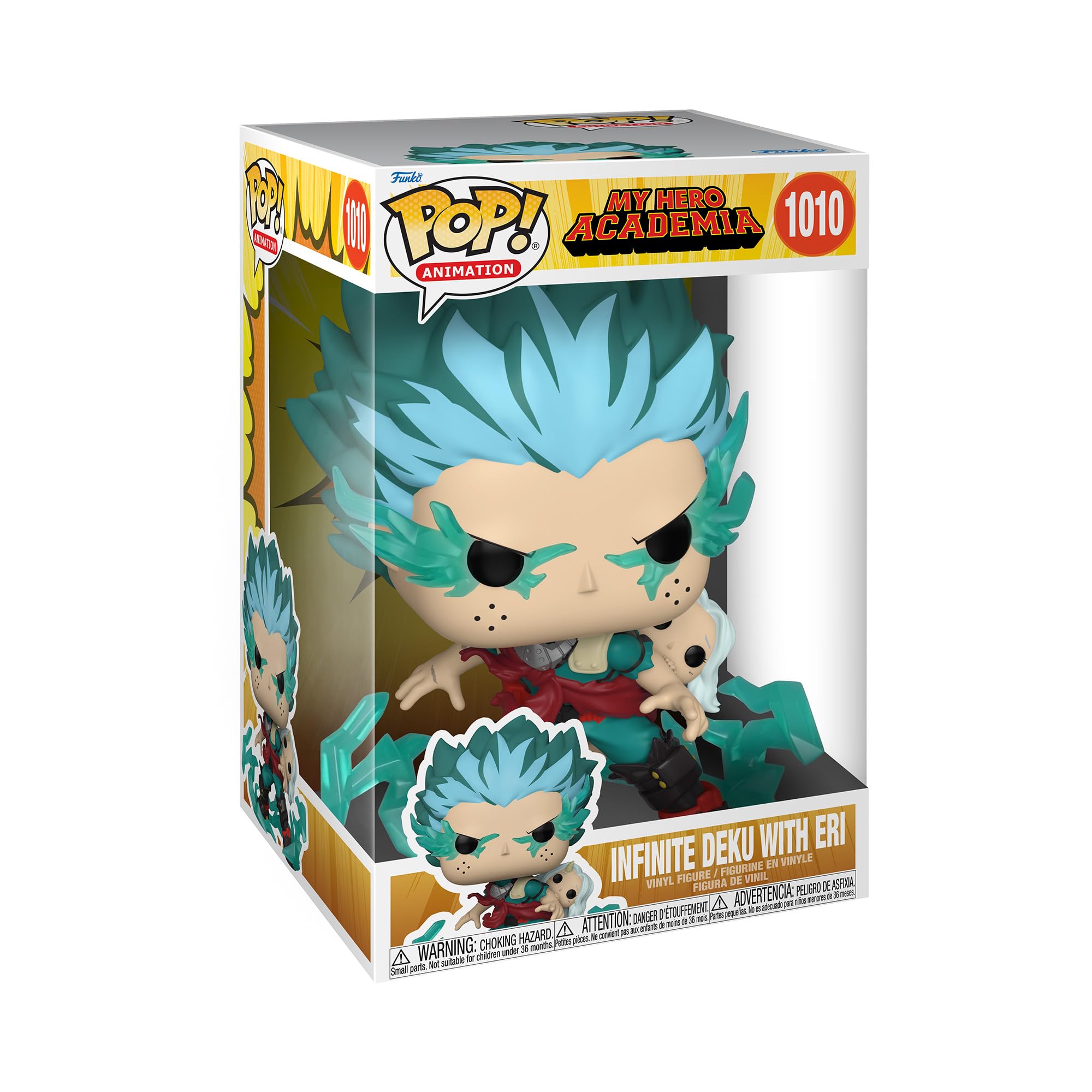 Funko Pop! Animation: MHA - 10" Infinite Deku - My Hero Academia - Collectable Vinyl Figure - Gift Idea - Official Merchandise - Toys for Kids & Adults - Anime Fans - Model Figure for Collectors