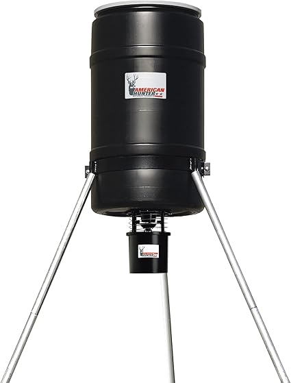 Amazon Com American Hunter Gsm R 225provb 225lb Tripod Feeder W