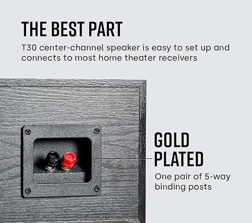 Polk Audio PSW10 Sound Floor Standing Speakers, 100W Black T30