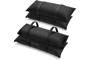 EMART 200LBS Umbrella Base Weights, Durable Sand Bags for Weight, Weatherproof Fillable Heavy Duty Sandbags for Backyard Umbr