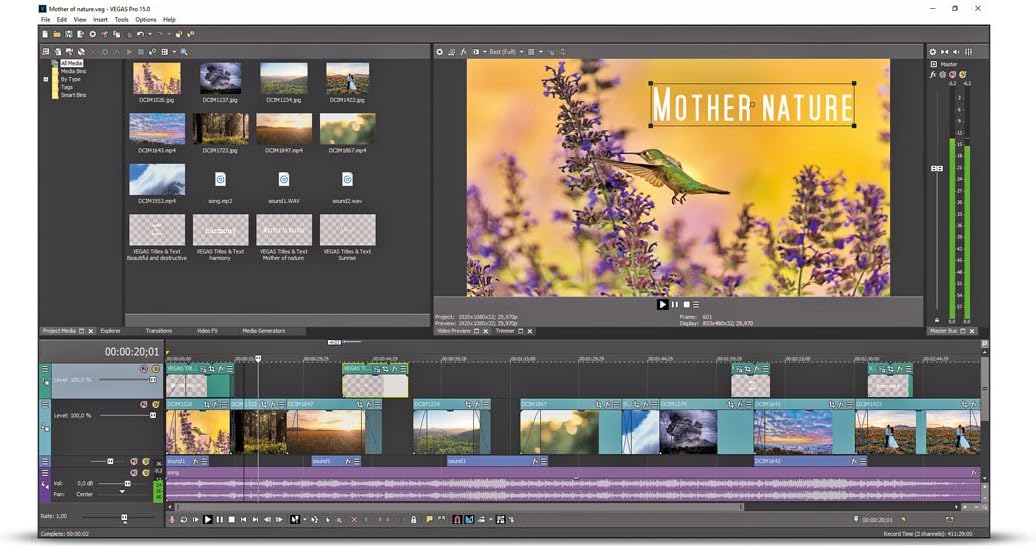 Amazon Com Vegas Pro 15 Edit Professional Video Audio Editing Software